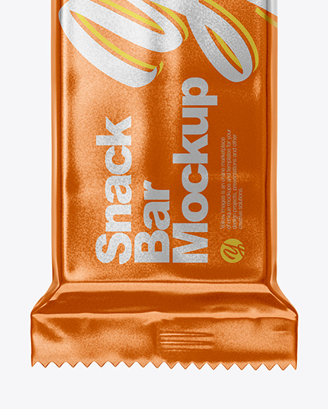 Metallized Snack Bar Mockup