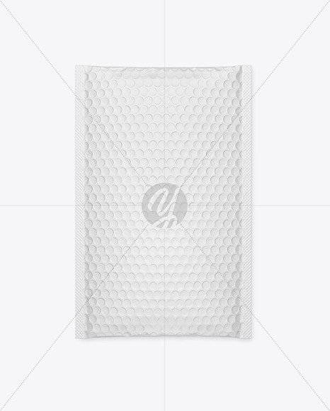 Glossy Postage Bag Mockup