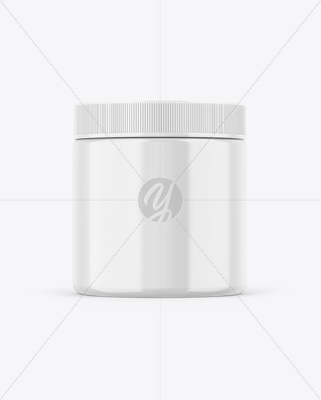 Glossy Jar Mockup