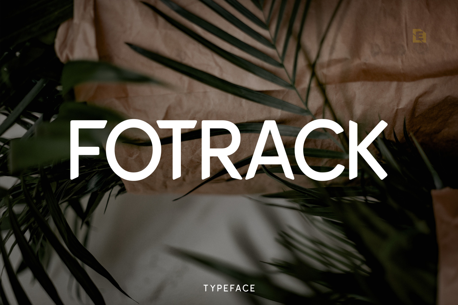 Fotrack Typeface Font Fotrack Typeface Font