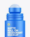 Matte Roll-On Deodorant Mockup