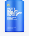 Matte Roll-On Deodorant Mockup