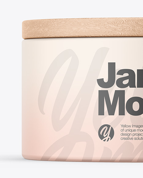 Matte Jar Mockup