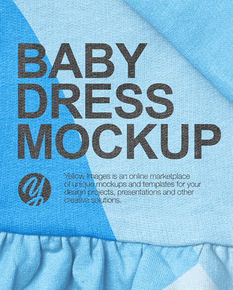 Baby Girl Dress Mockup