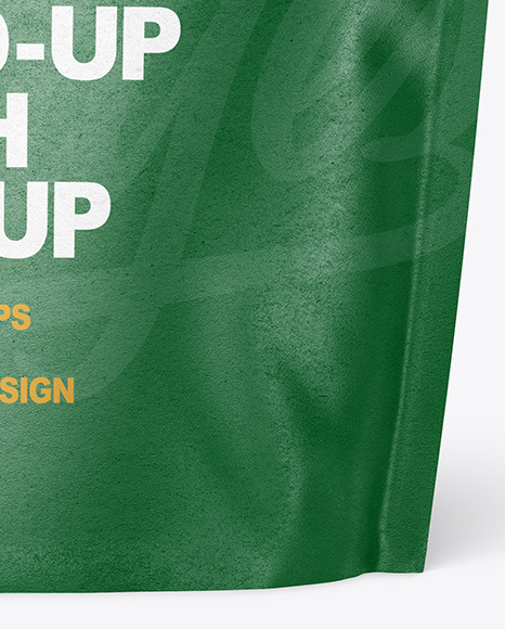 Paper Stand-up Pouch Mockup