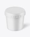 Matte Plastic Cup Mockup