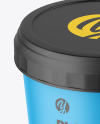 Matte Plastic Cup Mockup