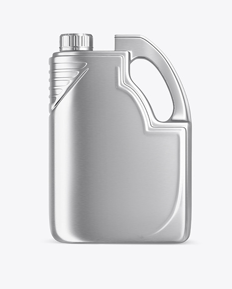 Metallic Jerry Can Mockup