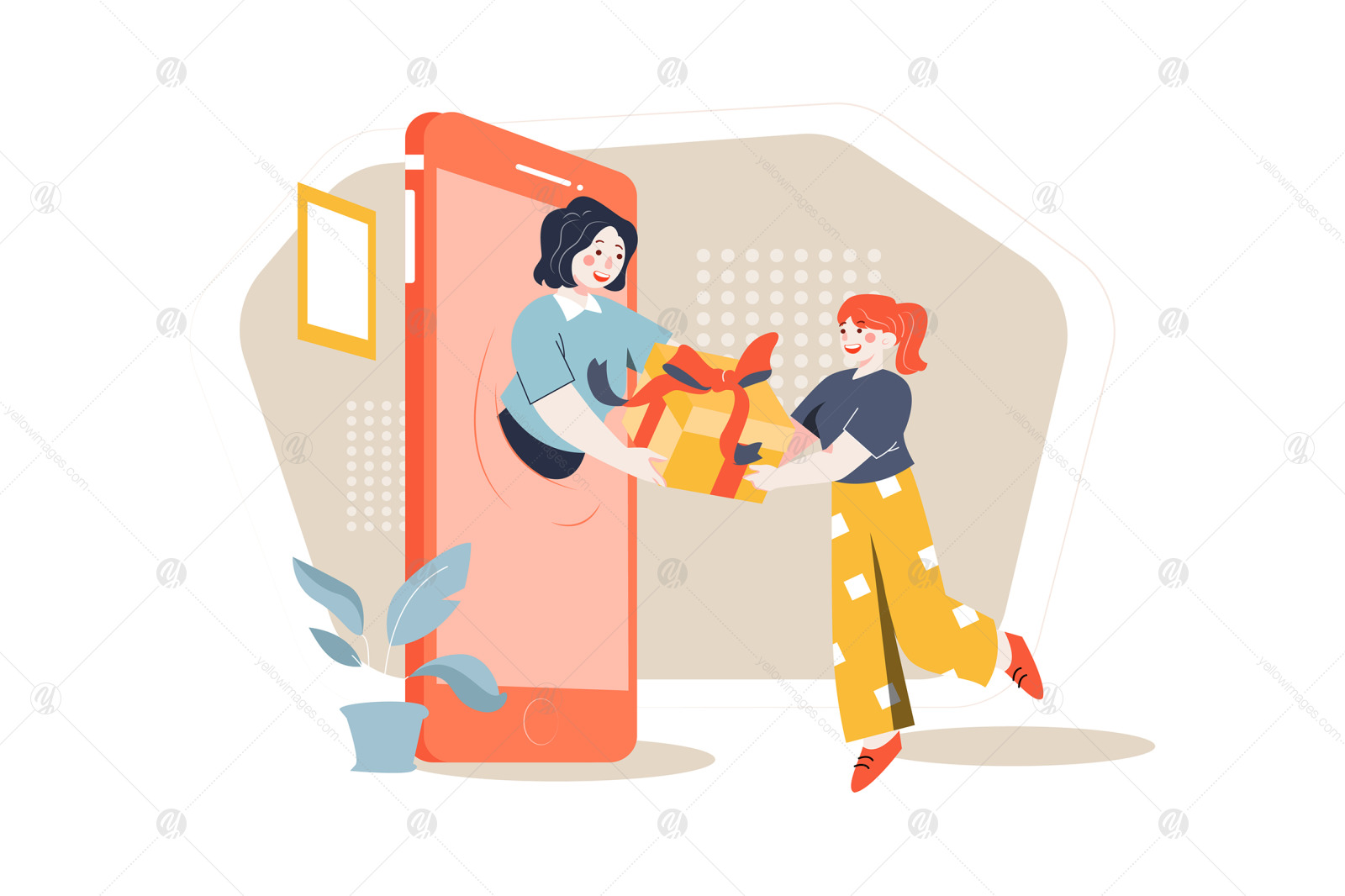 M350_ Shopping Promotion Illustrations