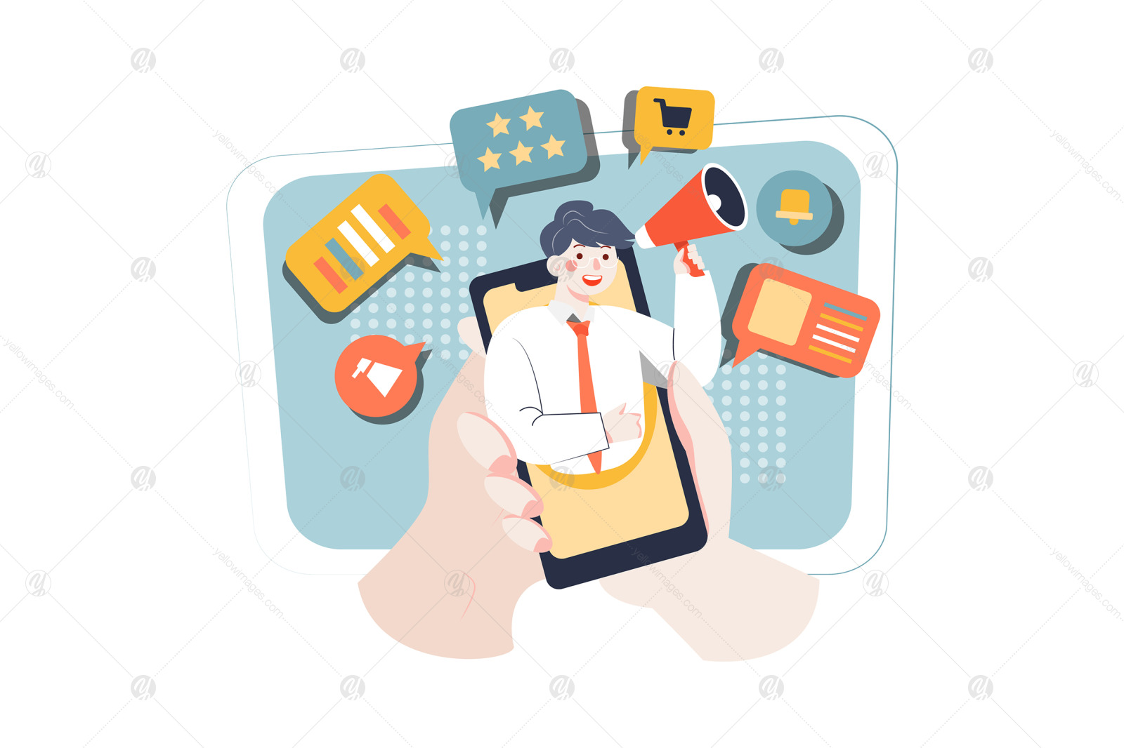 M350_ Shopping Promotion Illustrations M350_ Shopping Promotion Illustrations