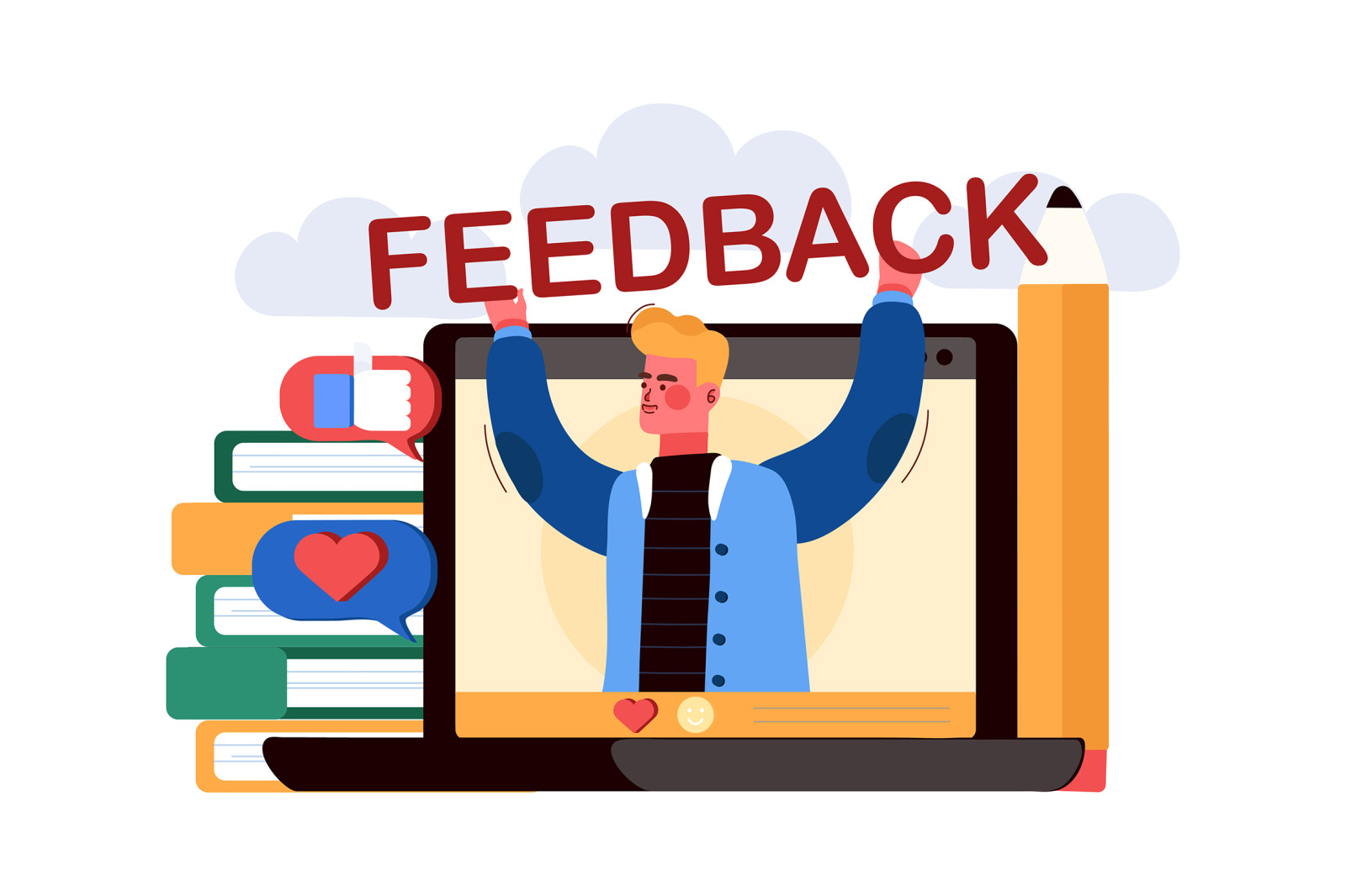 M338_Customer Review Illustration Pack