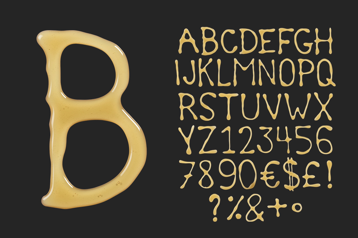 Honey-Be Font Honey-Be Font