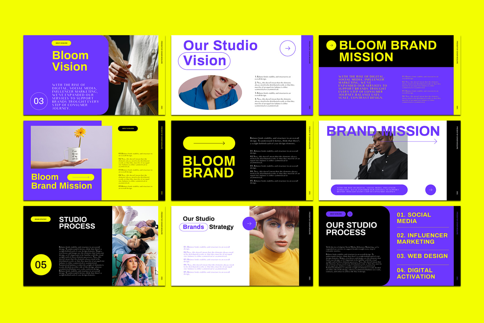 BLOOM - PowerPoint Media Kit