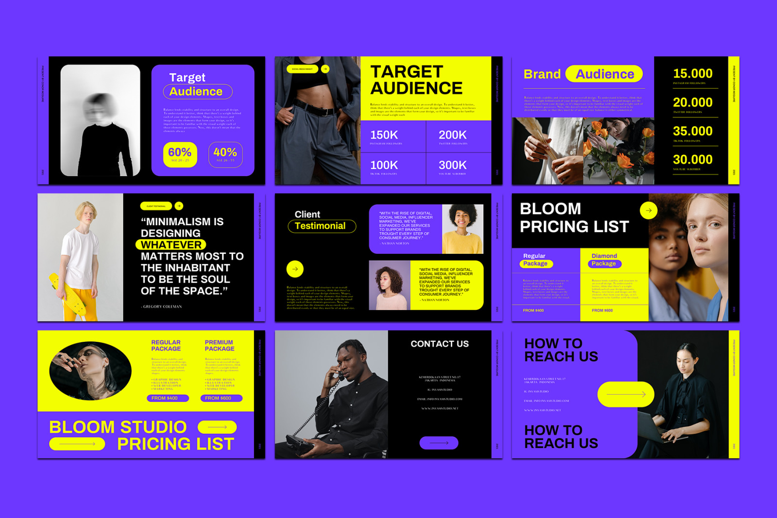 BLOOM - PowerPoint Media Kit