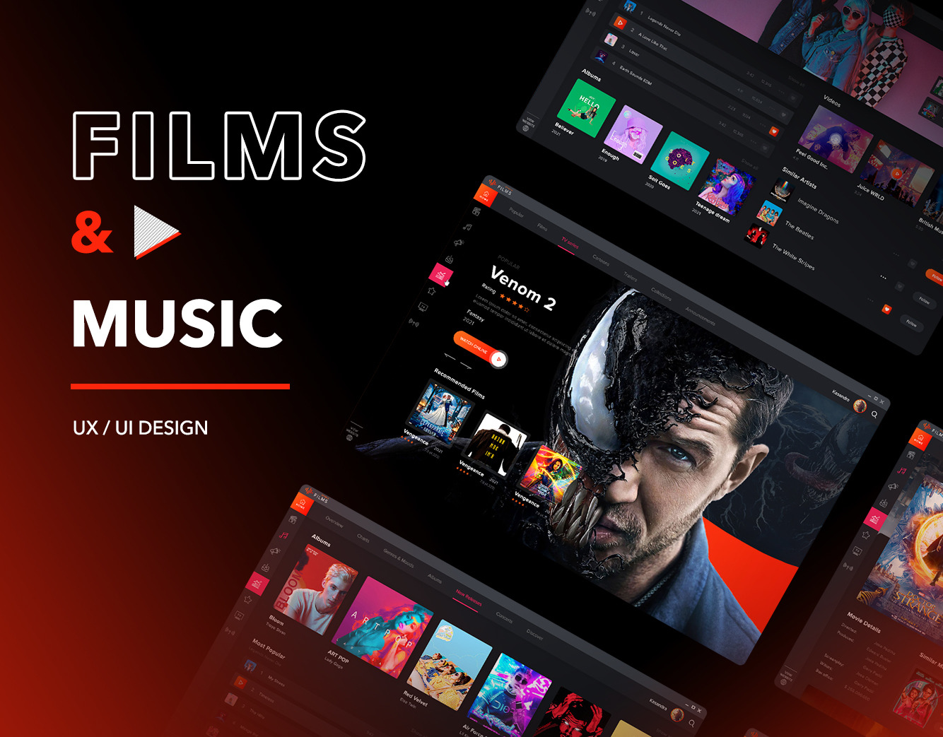 Film and music platform Film and music platform