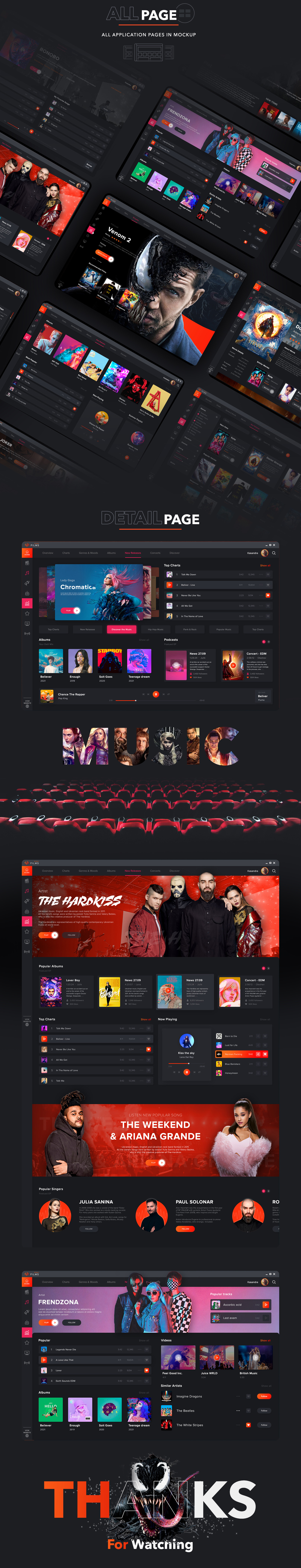 Film and music platform Film and music platform