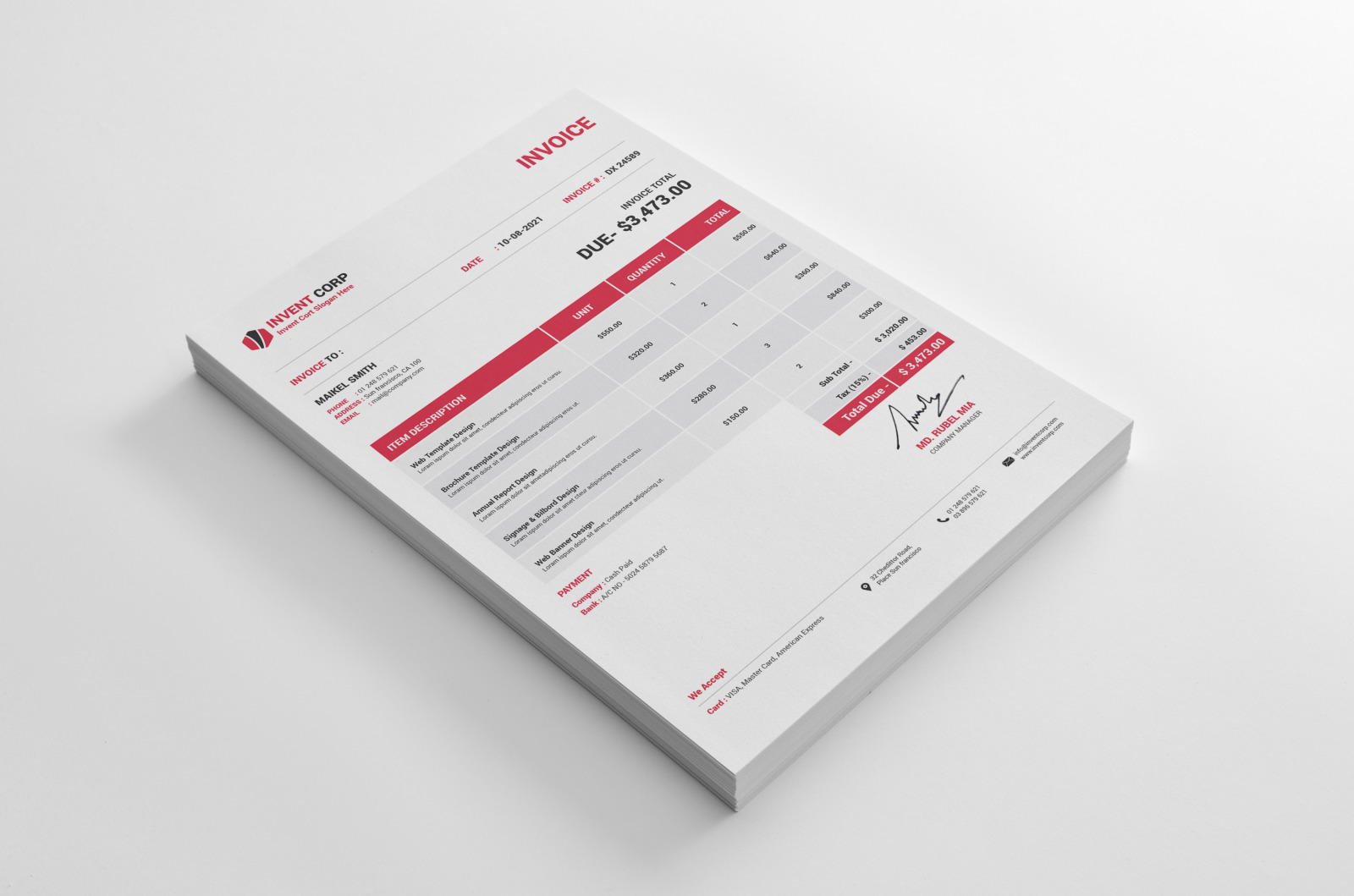 Invoice Template Invoice Template