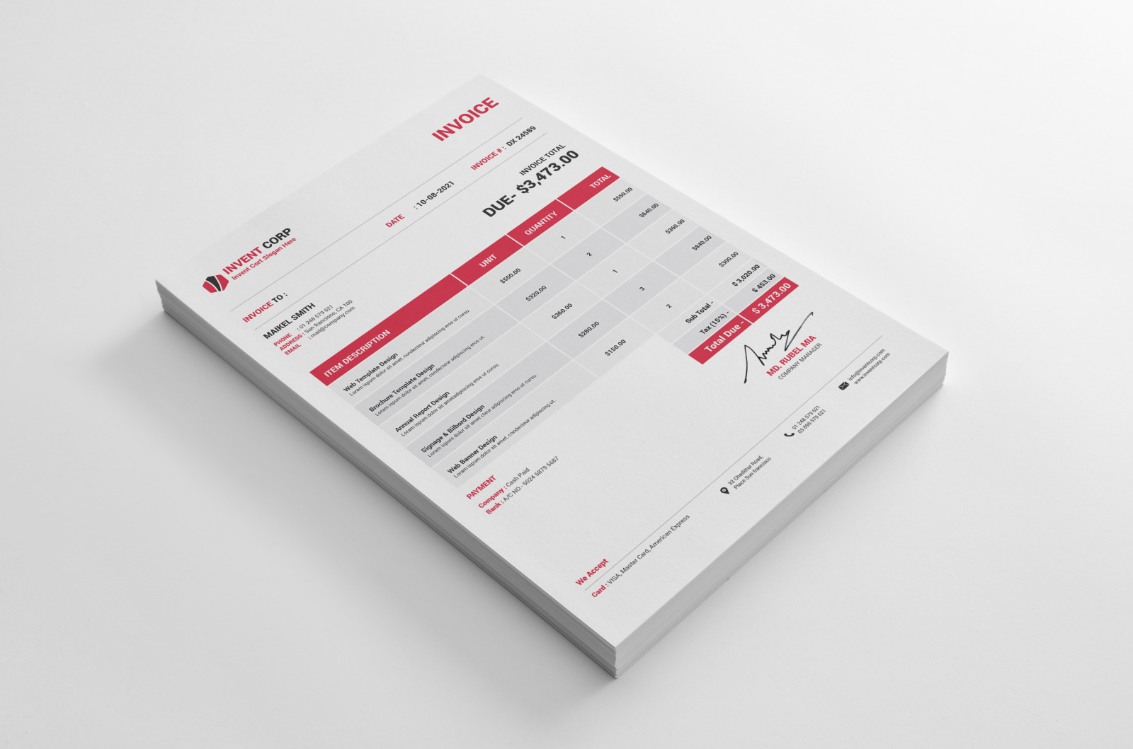 Invoice Template Invoice Template