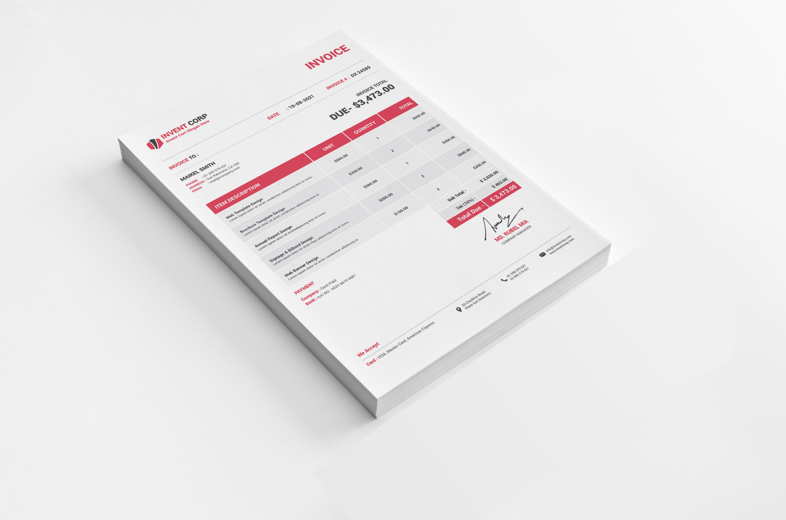 Invoice Template Invoice Template