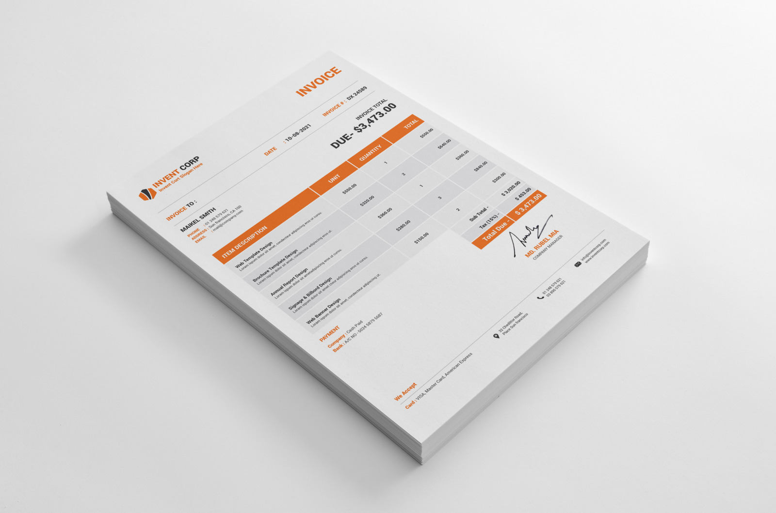 Invoice Template Invoice Template