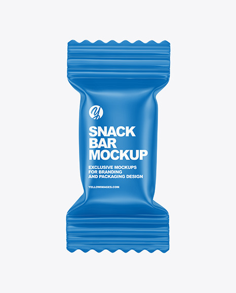 Matte Snack Bar Mockup