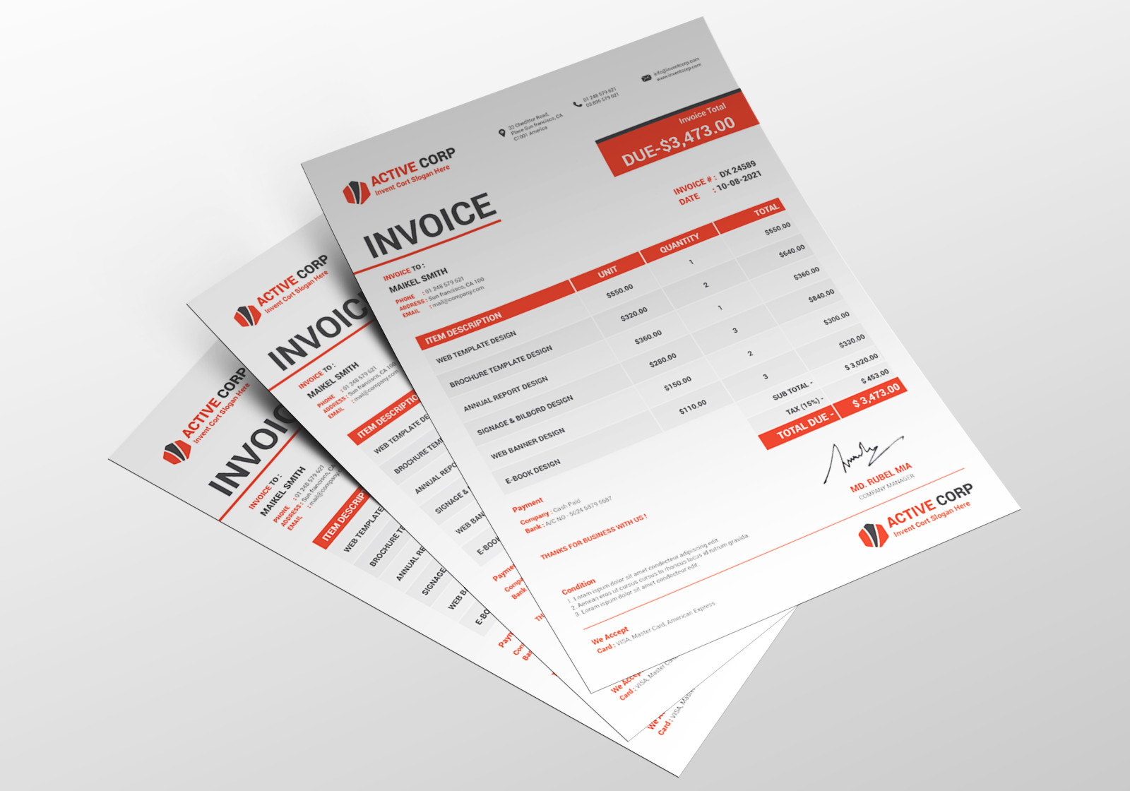 Invoice Template Invoice Template