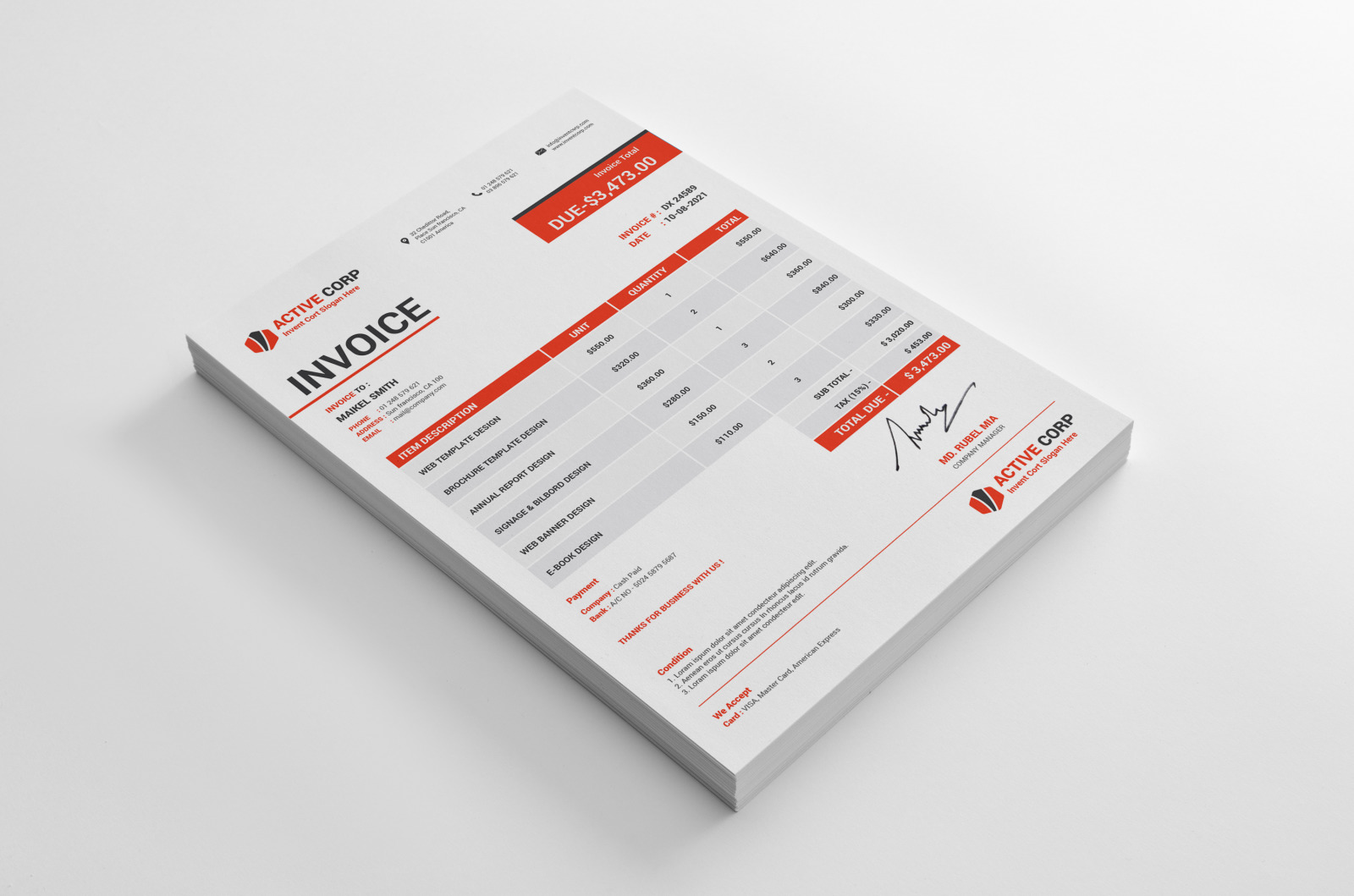 Invoice Template Invoice Template