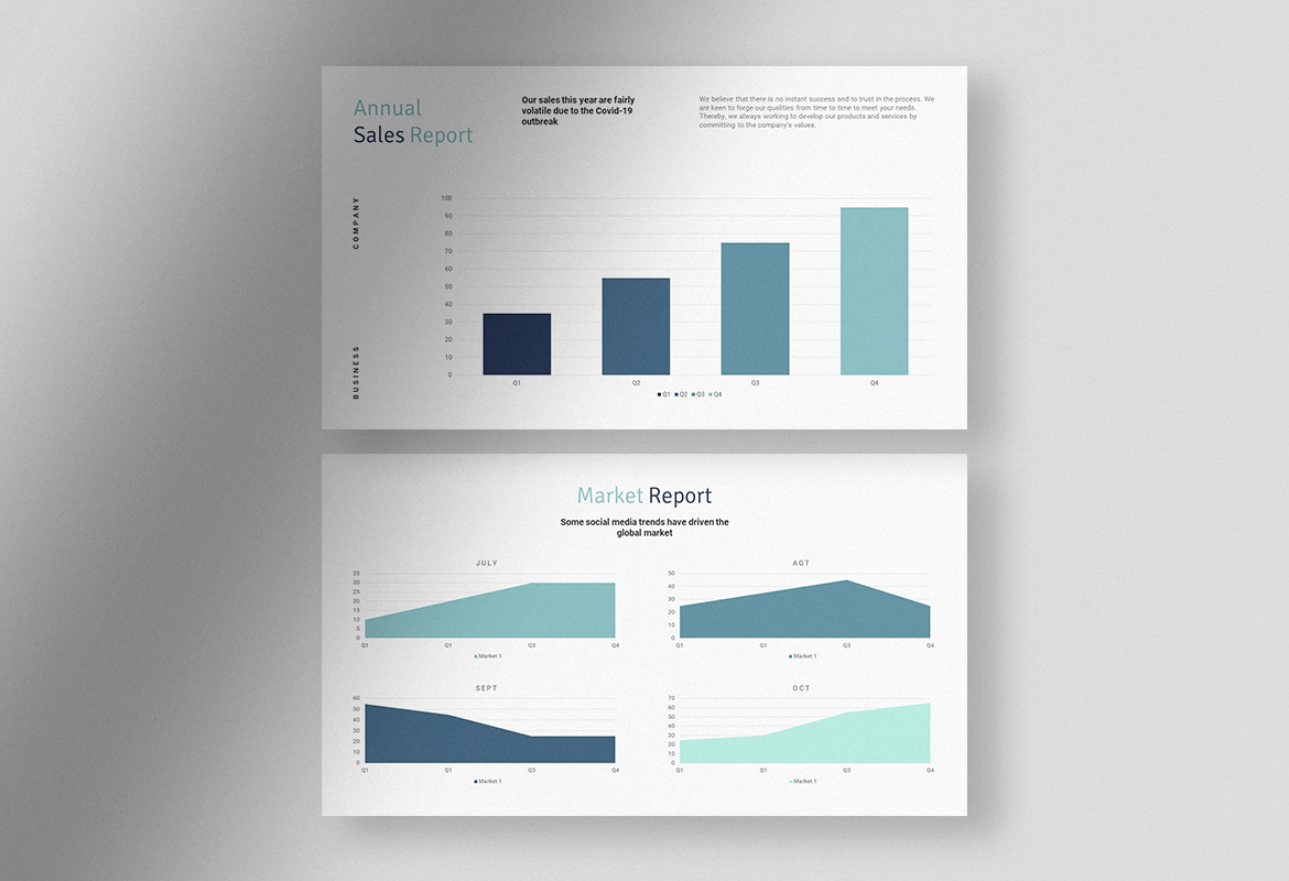 Creillo - Blue Lake Professional Infographic Statistics Presentation