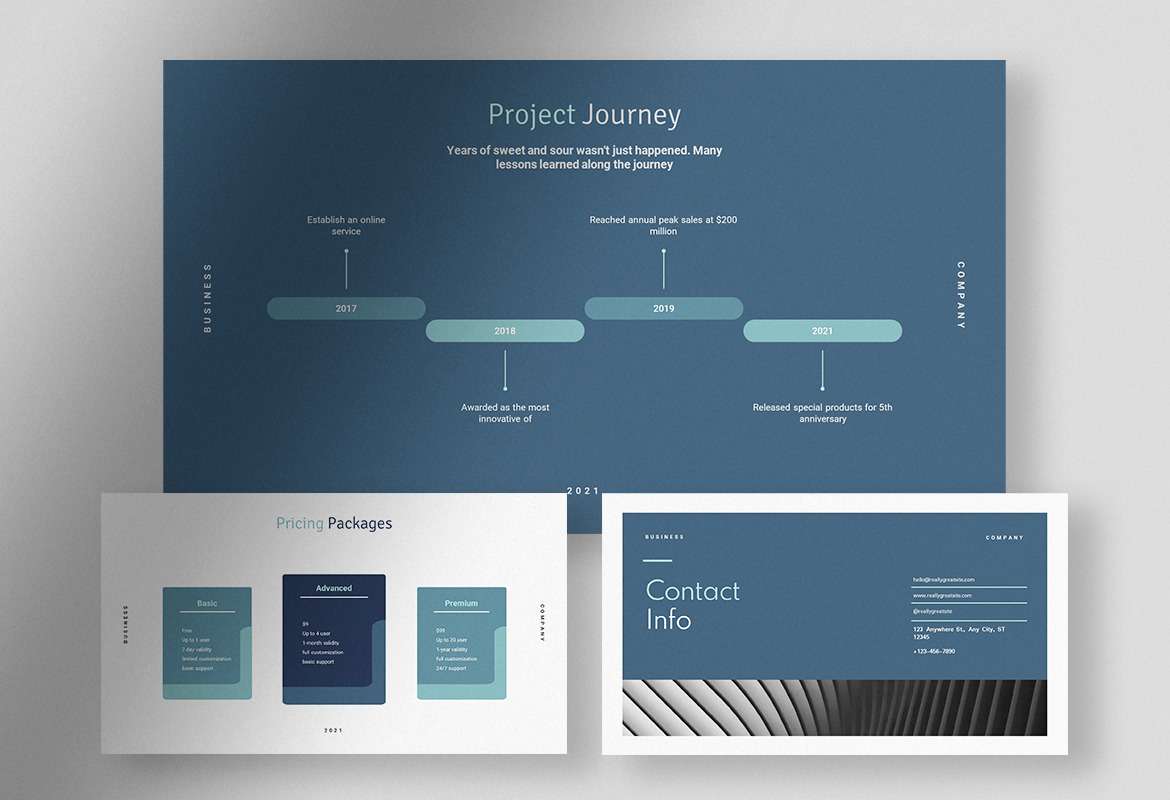 Creillo - Blue Lake Professional Infographic Statistics Presentation