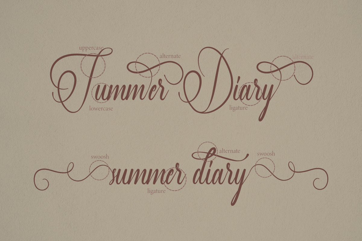 Wedding Dream Calligraphy Font Wedding Dream Calligraphy Font