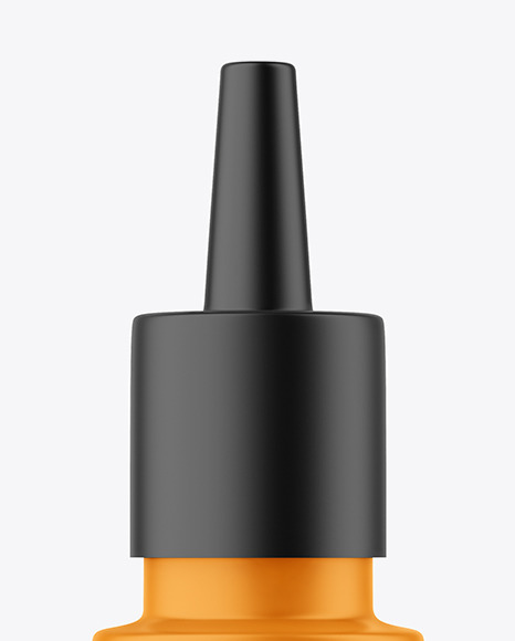 Matte Drops Bottle Mockup