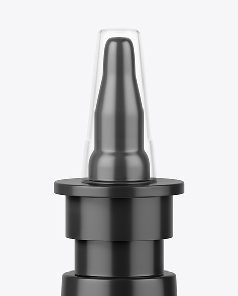 Nasal Spray Bottle Mockup