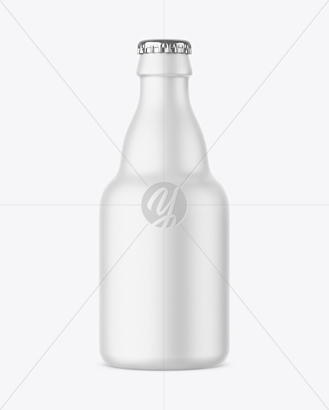 Ceramic Beer Bottle Mockup