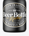 Ceramic Beer Bottle Mockup