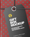 Gift Box Mockup