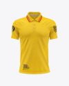 Men's Short Sleeve Polo Shirt Mockup