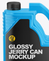 Glossy Jerry Can Mockup