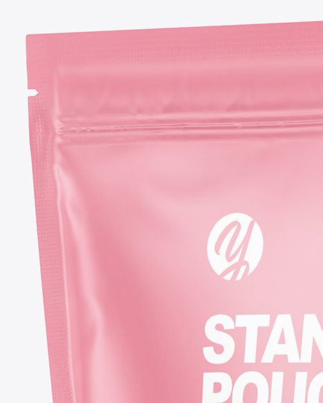 Matte Stand-up Pouch Mockup