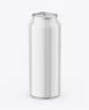 Metallic Drink Can w/ Glossy Finish Mockup