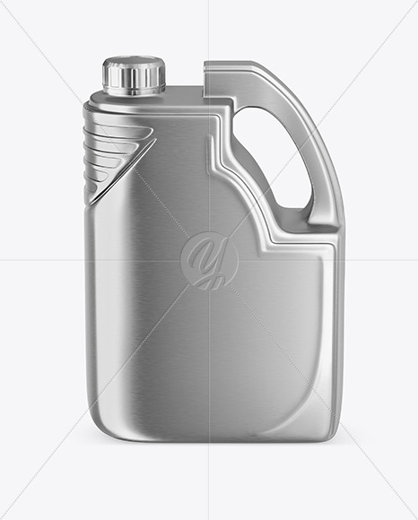 Metallic Jerry Can Mockup