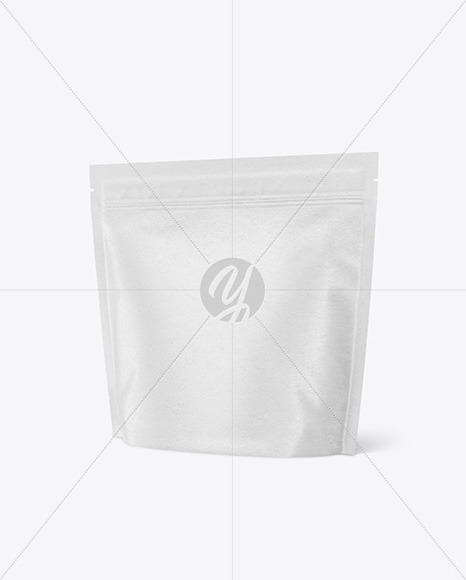 Paper Stand-up Pouch Mockup