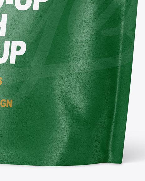 Paper Stand-up Pouch Mockup