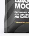 Glossy Coffee Bag Mockup - Front View