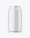 Metallic Drink Can w/ Glossy Finish Mockup