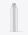 Aluminum Bottle with Glossy Finish Mockup