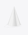 Glossy Party Hat Mockup