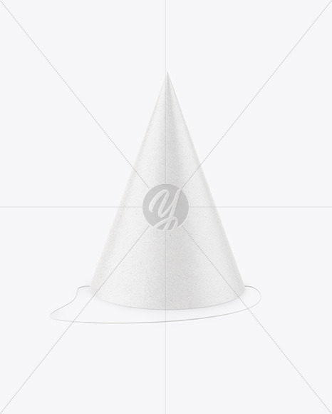 Kraft Party Hat Mockup