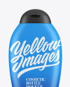 Plastic Shampoo Bottle Mockup