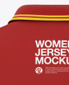 Women's Long Sleeve Polo Shirt Mockup