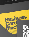 Business Cards Cover Mockup